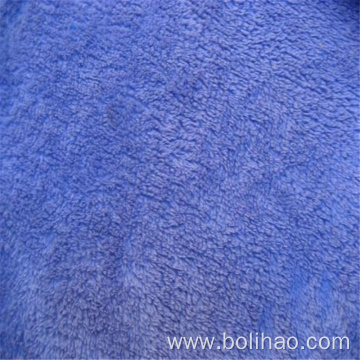 100% polyester coral fleece fabric